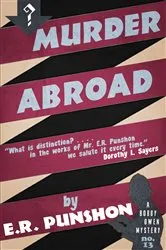 Book cover of Murder Abroad by E.R. Punshon