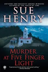 Book cover of Murder at Five Finger Light by Sue Henry