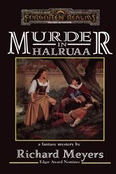 Book cover of Murder in Halruaa by Richard Meyers