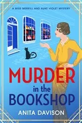Book cover of Murder in the Bookshop by Anita Davison