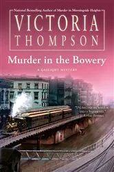 Book cover of Murder in the Bowery by Victoria Thompson