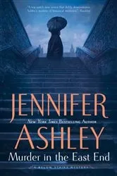 Book cover of Murder in the East End by Jennifer Ashley