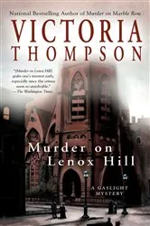 Book cover of Murder on Lenox Hill by Victoria Thompson