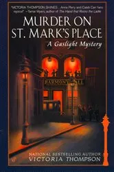 Book cover of Murder on St. Mark's Place by Victoria Thompson