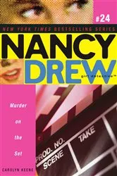 Book cover of Murder on the Set by Carolyn Keene