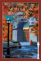 Book cover of Murder on Washington Square by Victoria Thompson