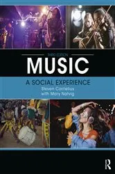 Book cover of Music: A Social Experience (3rd ed.) by Steven Cornelius