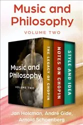 Book cover of Music and Philosophy Volume Two by Jan Holcman