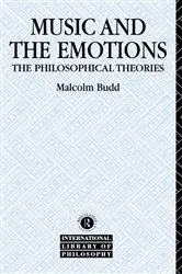 Book cover of Music and the Emotions by Malcolm Budd