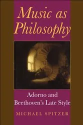 Book cover of Music as Philosophy by Michael Spitzer