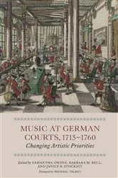 Book cover of Music at German Courts, 1715-1760 by Unknown