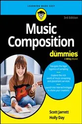 Book cover of Music Composition For Dummies (3rd ed.) by Scott Jarrett