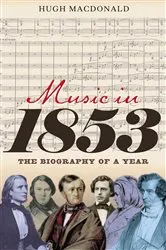 Book cover of Music in 1853 by Hugh Macdonald