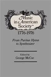 Book cover of Music in American Society by George McCue