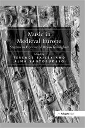 Book cover of Music in Medieval Europe by Unknown