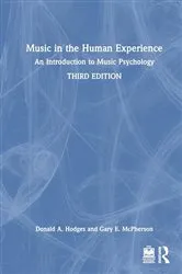 Book cover of Music in the Human Experience (3rd ed.) by Donald A. Hodges