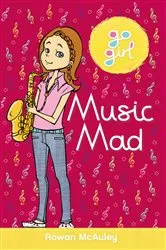Book cover of Music Mad by Rowan McAuley