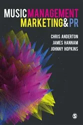 Book cover of Music Management, Marketing and PR by Unknown