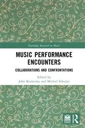 Book cover of Music Performance Encounters by John Koslovsky