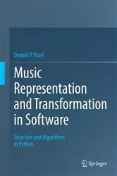 Book cover of Music Representation and Transformation in Software by Donald P. Pazel