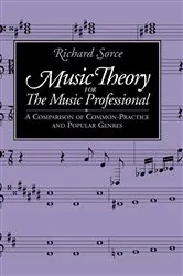 Book cover of Music Theory for the Music Professional by Richard Sorce