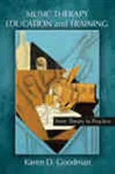Book cover of Music Therapy Education and Training by Unknown