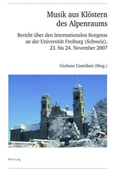 Book cover of Musik aus Kloestern des Alpenraums by Schweiz. Musikforschende Gesellschaft