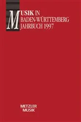 Book cover of Musik in Baden-Württemberg, Band 4: Jahrbuch 1997 by Reiner Nägele