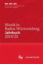 Book cover of Musik in Baden-Württemberg. Jahrbuch 2019/20 by Gesellschaft für Musikgeschichte