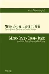 Book cover of Musik – Raum – Akkord – Bild- Music – Space – Chord – Image by Antonio Baldassarre