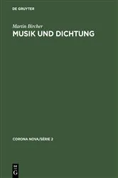 Book cover of Musik und Dichtung by Martin Bircher