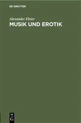 Book cover of Musik und Erotik by Alexander Elster