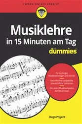 Book cover of Musiklehre in 15 Minuten am Tag für Dummies by Hugo Prigent