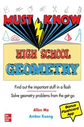 Book cover of Must Know High School Geometry by Allen Ma