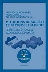 Book cover of Mutations de société et réponses du droit by Stéphanie Rohlfing-Dijoux