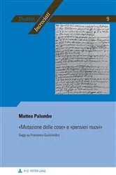 Book cover of «Mutazione delle cose» e «pensieri nuovi» by Groupe des italianisants des