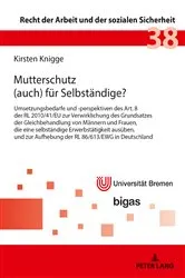 Book cover of Mutterschutz (auch) fuer Selbstaendige? by Ursula Rust