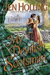 Book cover of My Devilish Scotsman by Jen Holling