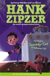 Book cover of My Dog's a Scaredy-Cat #10 by Henry Winkler