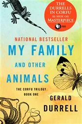 Book cover of My Family and Other Animals by Gerald Durrell