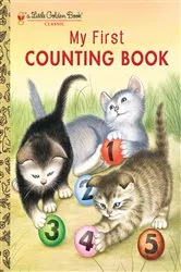 Book cover of My First Counting Book by Lilian Moore