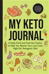 Book cover of My Keto Journal by Unknown