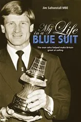 Book cover of My Life in a Blue Suit by Jim Saltonstall