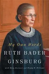 Book cover of My Own Words by Ruth Bader Ginsburg