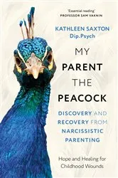 Book cover of My Parent the Peacock by Kathleen Saxton