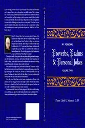 Book cover of My personal proverbs volume two by Llyod E Stinnett