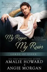 Book cover of My Rogue, My Ruin by Amalie Howard