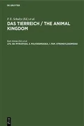 Book cover of Myriapoda, 3. Polydesmoidea, 1. Fam. Strongylosomidae by Karl Attems