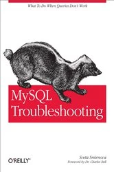 Book cover of MySQL Troubleshooting by Sveta Smirnova