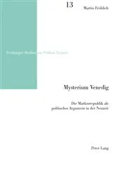 Book cover of Mysterium Venedig by Volker Reinhardt